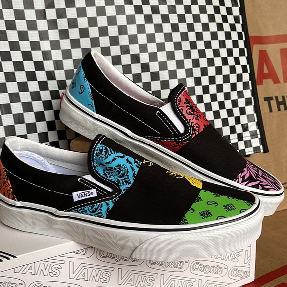 Vans Classic Slip On Crayola Diy/Trace Your WMNS sneakers - Picture 6 of 16